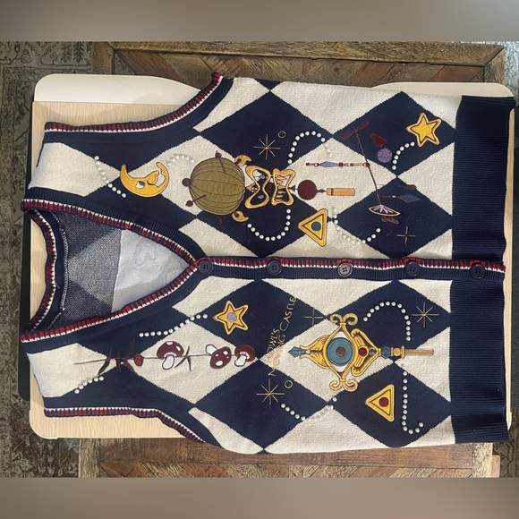 Boxlunch exclusive Studio Ghibli Howls moving castle women’s sweater vest size m - Picture 6 of 7